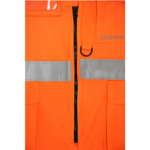 Bestvest Reflektörlü Turuncu Mühendis Yeleği
