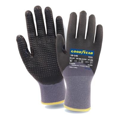 Goodyear 16-145 Dotting Crotch Takviyeli Üç Çeyrek Kaplı İş Eldiveni