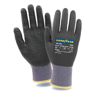 Goodyear 16-146 Dotting Crotch Takviyeli Tam Kaplı İş Eldiveni