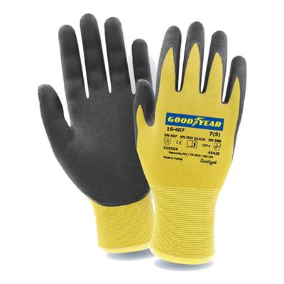 Goodyear 16-407 Kesilme Dirençli Sarı Astarlı İş Eldiveni