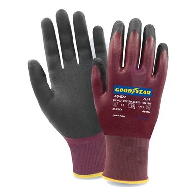 Goodyear 45-527 Tam Kaplı Çift Kaplamalı İş Eldiveni