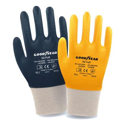 Goodyear S2 Tam Kaplı Nitril İş Eldiveni