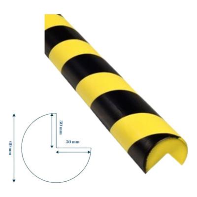 Puffyguard C2 Kenar Köşe Koruyucu 1 Metre Sarı Siyah
