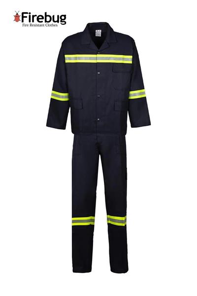 Firebug Isıya ve Aleve Dayanıklı İş Elbisesi (Ceket-Pantolon Takım)