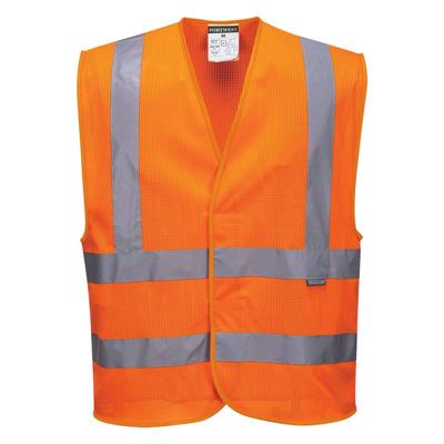 Portwest C370 Fileli Reflektörlü İkaz Yeleği