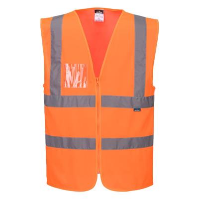 Portwest C371 Fermuarlı Reflektörlü İkaz Yeleği