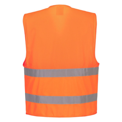 Portwest C494 Yarı Fileli Reflektörlü İkaz Yeleği