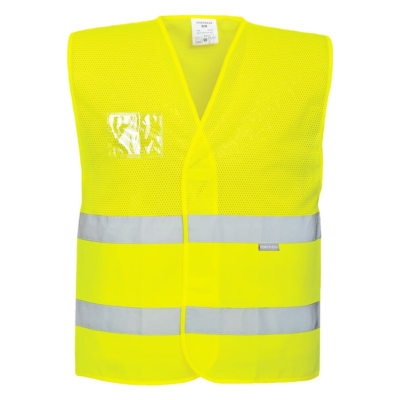 Portwest C494 Yarı Fileli Reflektörlü İkaz Yeleği
