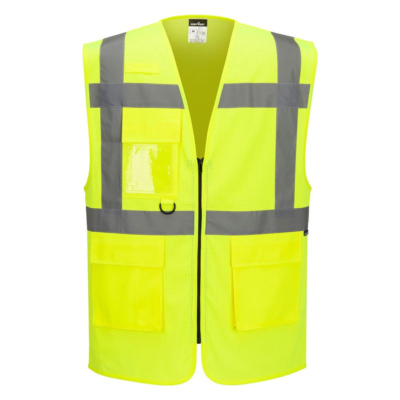 Portwest ES376 Fileli Reflektörlü Mühendis Yeleği