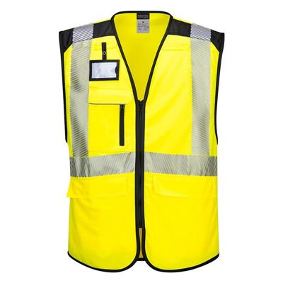 Portwest PW309 Fermuarlı Reflektörlü Mühendis Yeleği
