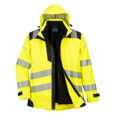 Portwest PW365 3+1 Reflektörlü Parka Mont