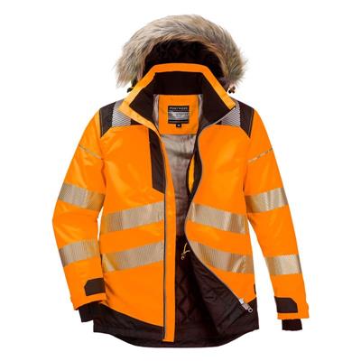 Portwest PW369 Kışlık Reflektörlü Parka Mont