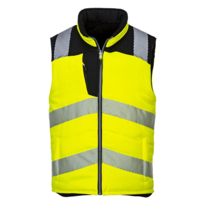 Portwest PW374 Çift Taraflı Kışlık Reflektörlü Yelek
