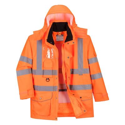 Portwest RT27 7+1 Reflektörlü Parka Mont