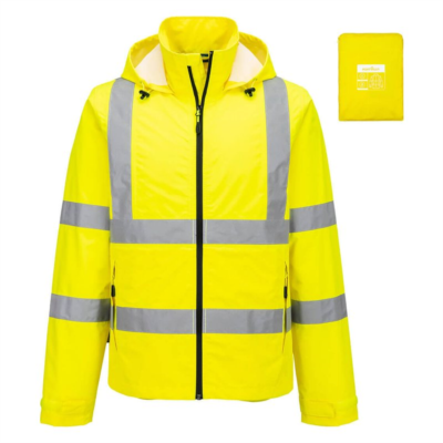 Portwest S164 Reflektörlü Yağmurluk Ceket
