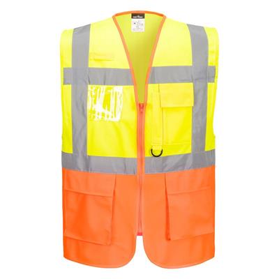 Portwest S376 Fermuarlı Reflektörlü Mühendis Yeleği