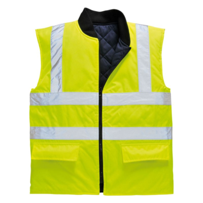 Portwest S469 Çift Taraflı Kışlık Reflektörlü Yelek