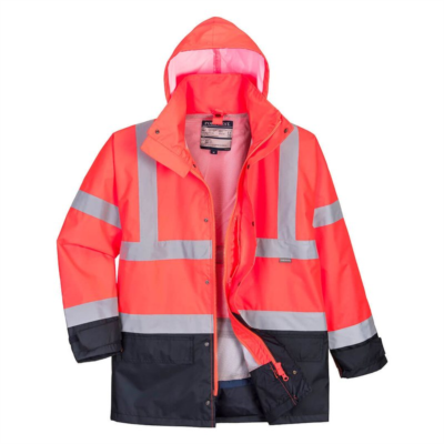 Portwest S768 5+1 Reflektörlü Parka Mont