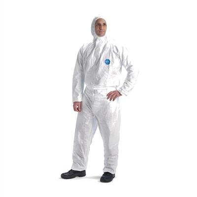 DuPont Tyvek 400 Dual Nefes Alan Sırt Panelli Koruyucu Tulum (Tip 5-6)
