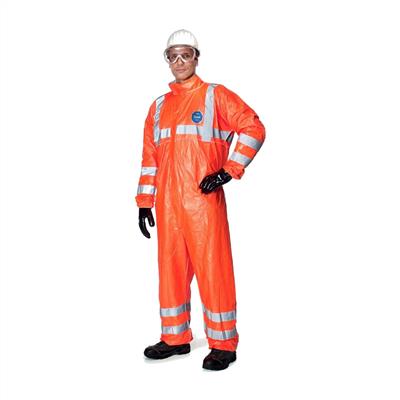 DuPont Tyvek 500 HV Yüksek Görünürlüklü Kimyasal Koruyucu Tulum (EN ISO 20471 Sınıf 3)