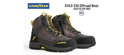 Goodyear GY43-310 OffRoad Boot S3L ESD HRO Fiberglas Burunlu İş Botu