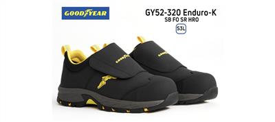 Goodyear GY52-320 Enduro-K S3L HRO Kapaklı Fiberglas Burun İş Güvenliği Ayakkabısı
