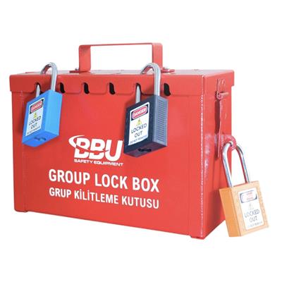 BBU Safety SL GBL1 Taşınabilir Metal Grup Kilitleme Kutusu