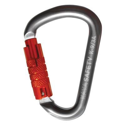 Kaya Safety K-9-3A Geniş Ağızlı Alüminyum Karabina