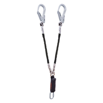Kaya Safety E-3 T SERİSİ Çift Kol Şok Emicili Twisted Lanyard