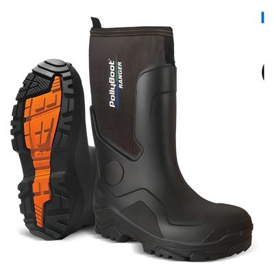 Polly Boot Ranger Neopren Astarlı Poliüretan Çizme Antrasit