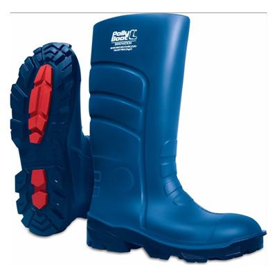 Polly Boot Galaxy Vega Mavi Poliüretan Çizme O4 S4