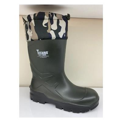 Techno Boots Kısa Boy Poliüretan Çizme 35 cm O4 Eksi 30 Derece