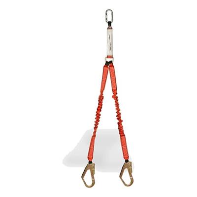 EKS-239 Şok Emicili Elastik Çift Bacaklı Lanyard