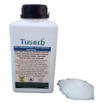 Tusorb JK-01 Sıvı Yoğunlaştırıcı ve Jelleştirici Absorban 1 kg