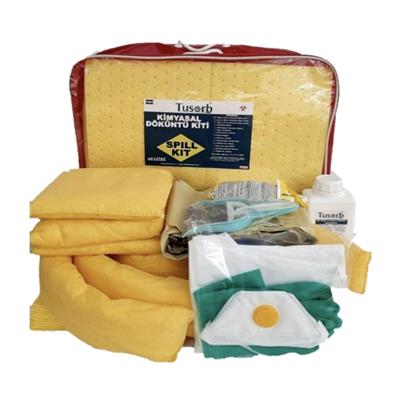 Tusorb KDK-06 Kimyasal Döküntü Kiti 60 Litre (Nötralizasyon Soluşyonlu)
