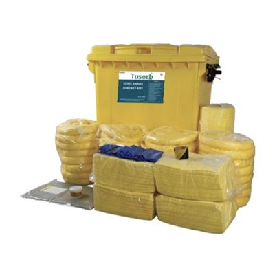 Tusorb KDK-12 Kimyasal Döküntü Kiti 800 Litre (Tekerlekli Konteyner)