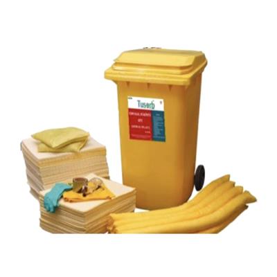 Tusorb KDK-15 Kimyasal Döküntü Kiti 80 Litre (Tekerlekli Konteyner)