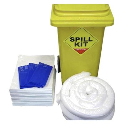 Tusorb YDK-05 Yağ ve Yakıt Döküntü Kiti 90 Litre (Tekerlekli Konteyner)